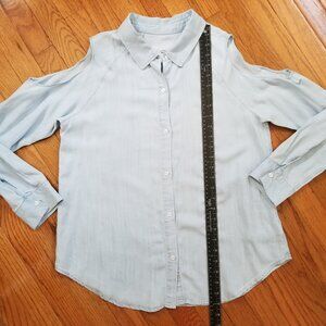 Rails button down shirt L